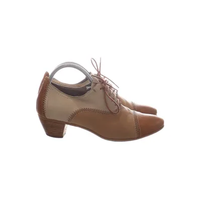 Heeled boots (Beige, Brown) from Maripe Leather