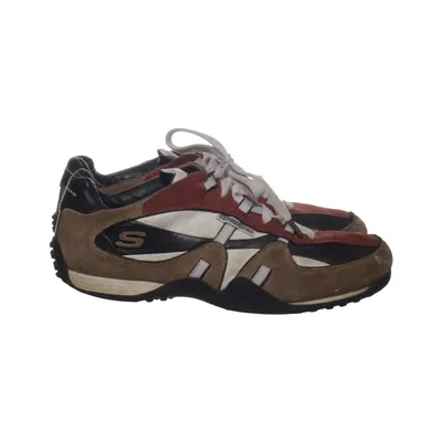 Trainers (Brown, Black, White) from Skechers Leather