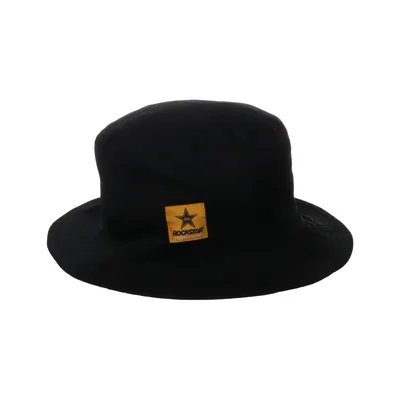 Buckethatt (Svart) från Rockstar Bomull