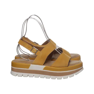Sandales (Jaune) de Tamaris Cuir
