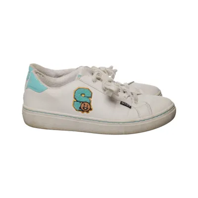 Sneakers (White, Blue, Multicolored) from Skechers Polyurethane