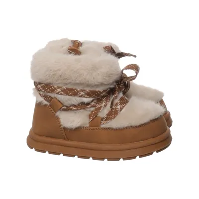 Ankle boots (Beige, Brown) from Marks & Spencer Leather