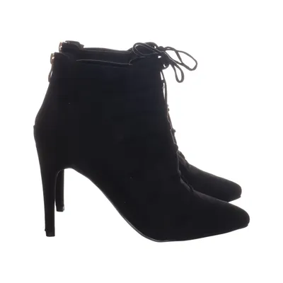 Heeled boots (Black) from Mannika