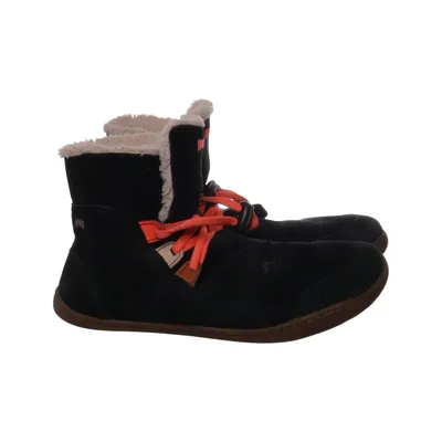 Ankelstøvler (Sort, Orange, Beige) fra Bredenberg Læder, Uld