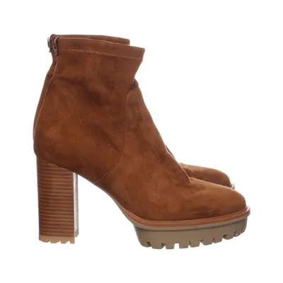 Heeled boots (Brown) from DJT