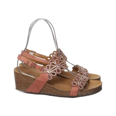 Sandals (Pink, Brown) from Scholl Bioprint Leather