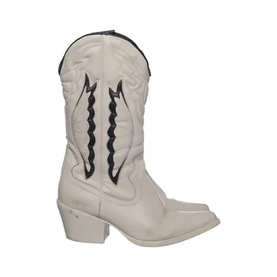 Cowboyboots (Vit, Svart) från Bronx
