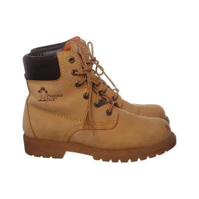 Laced boots (Yellow) from Panama Jack Leather