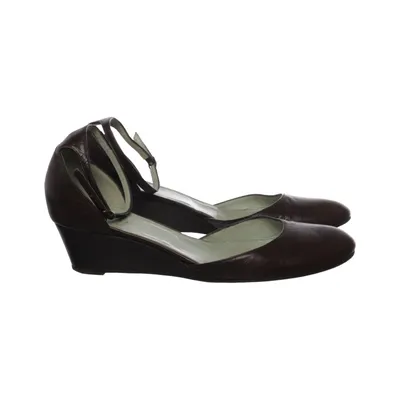 Keilschuhe (Braun) von Enrico Antinori Leder