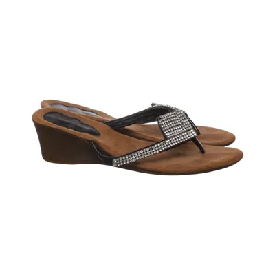 Tongs (Marron, Noir, Argent) de Renda
