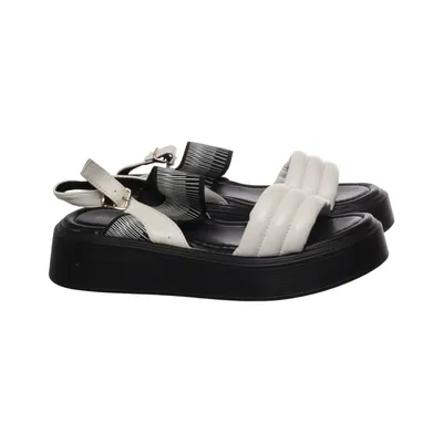 Sandalen (Schwarz, Weiß) von Weide