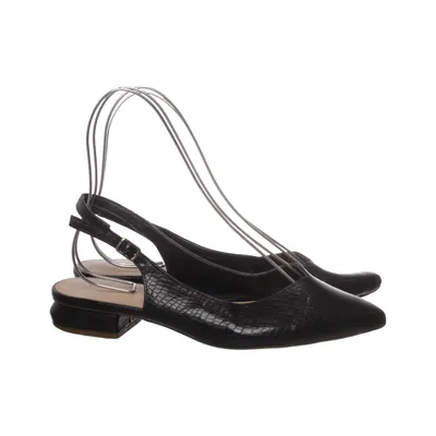 Ballerina's (Zwart) van Catwalk Leer