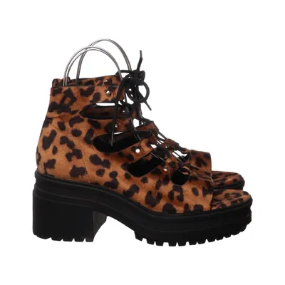 Heeled boots (Brown, Black, Multicolored) from ASOS Shoes