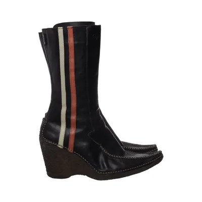 Beak shoes (Black, Multicolored) from Bronx