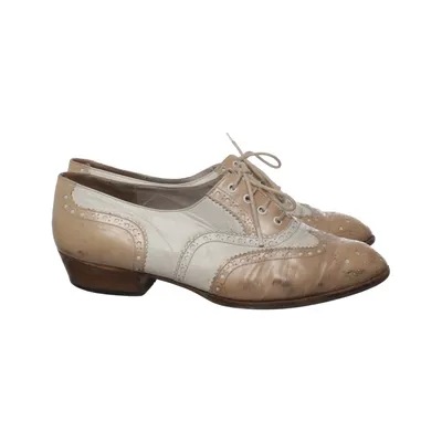 Richelieus (Beige, Blanc) de Voltan