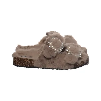 Slippers (Beige) from Lucky Shoes