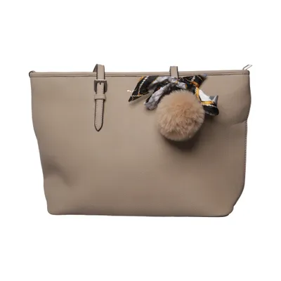 Umhängetasche (Beige) von Flora & Co Polyester, Polyurethan