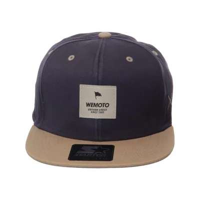 Baseballkeps (Blå, Beige) från Wemoto Bomull