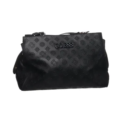 Handbag (Black) from Guess Cotton, Polyester, Polyurethane