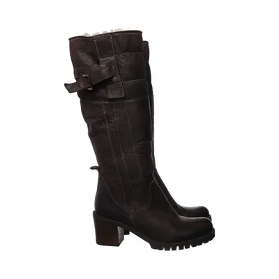 Boots (Brown) from Manas Acrylic, Polyester