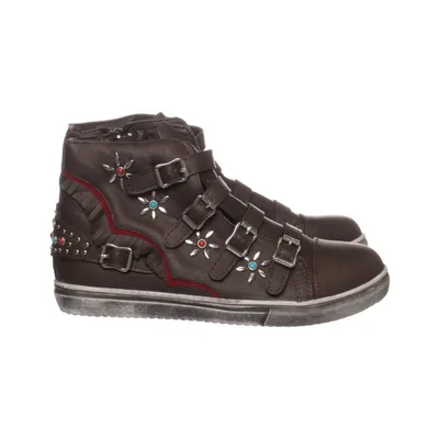 Ankle boots (Brown) from Folli Follie Leather