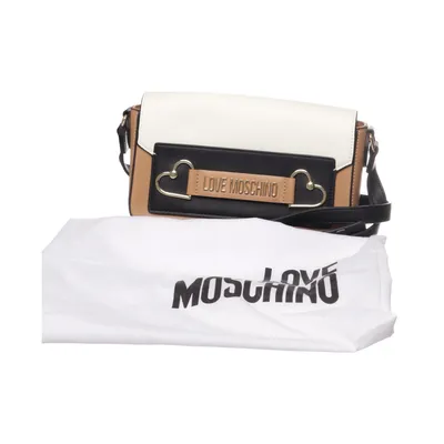 Axelremsväska (Svart, Vit, Brun) från Love Moschino
