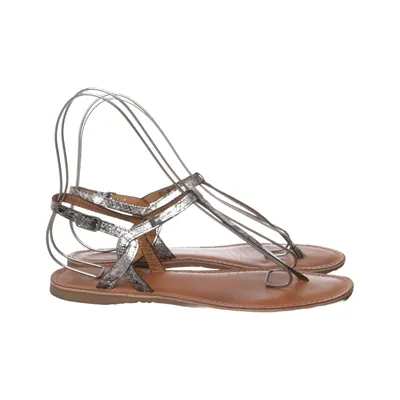Sandaler (Brun, Silverfärgad) från Les Tropeziennes Skinn