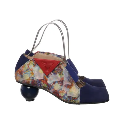 High heels (Blue, Multicolored) from Lisa Tucci Leather