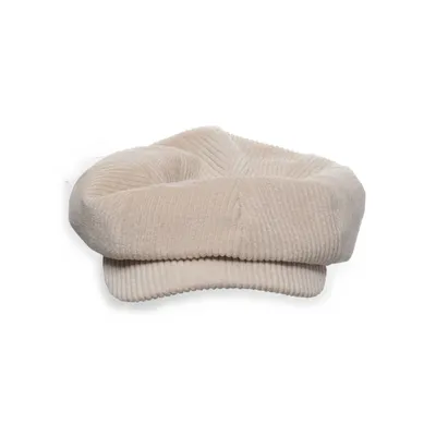 Newsboy cap (Beige) Polyester