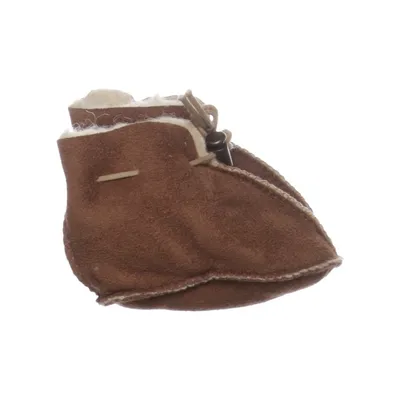 Chaussons pour bébé (Marron, Beige) de Alwero Laine, Cuir, Daim