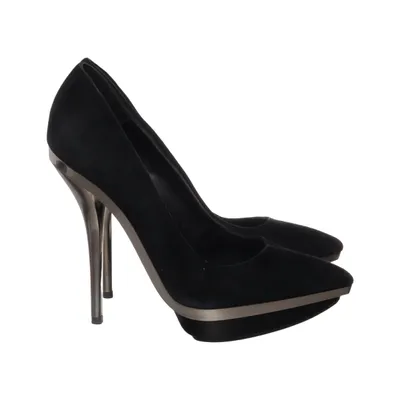 Pumps (Black, Silver) from Versace