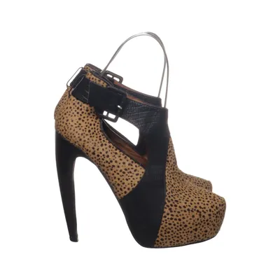 Heeled boots (Brown, Black) from Jeffrey Campbell
