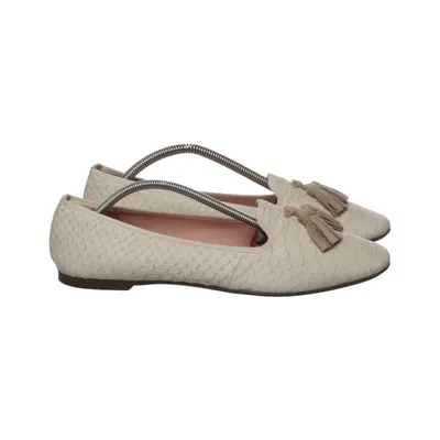 Mocassins (Blanc) de Pretty Loafers Cuir