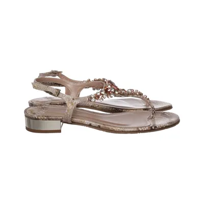 Sandales (Beige, Multicolore) de Roberto Botella Cuir