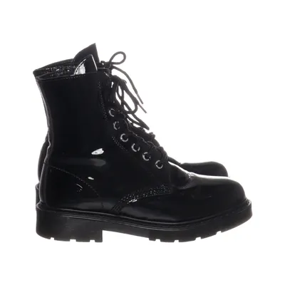 Laced boots (Black) from Dockers by Gerli
