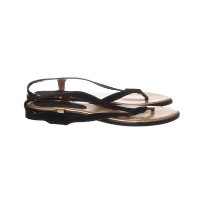 Sandals (Black, Gold) from Sara Lindholm Suede