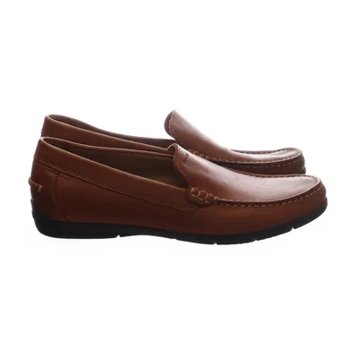 Loafers (Bruin) van Geox Respira Leer