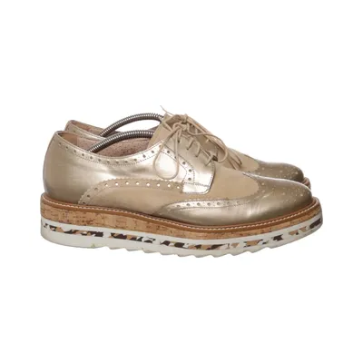 Brogues (Gold, Beige) from Pertini Leather