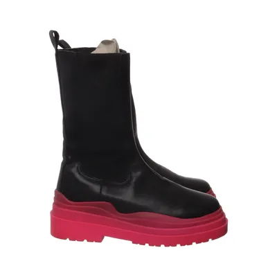 Chelsea boots (Zwart, Roze) van NLY Shoes