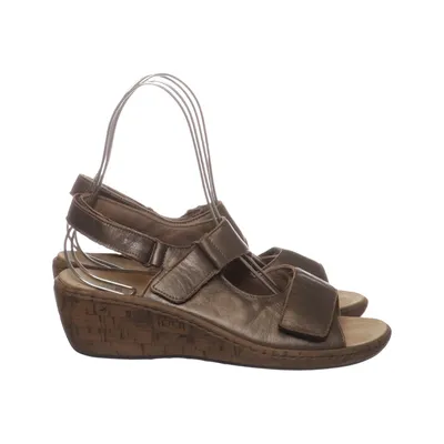 Wedges (Brown) from Mephisto Leather