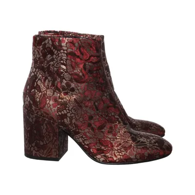 Heeled boots (Red, Gold, Multicolored) from ASH Leather