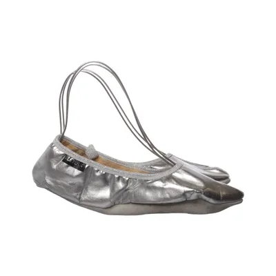 Ballettschuhe (Silber) von Bleyer Leder