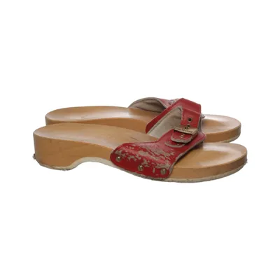 Clogs (Red, Brown) from Dr. Scholl's