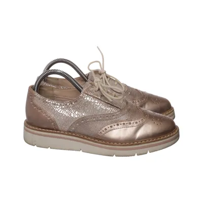 Brogues (Pink, Silver) from Deichmann Leather
