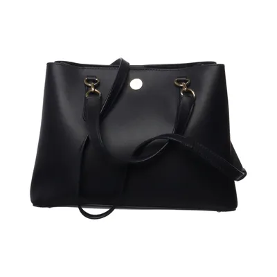 Handbag (Black) from Lauren Ralph Lauren Leather