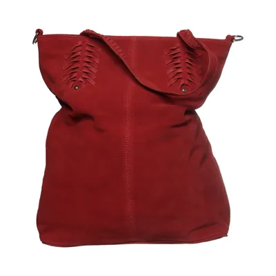 Handbag (Red) from Heine Leather