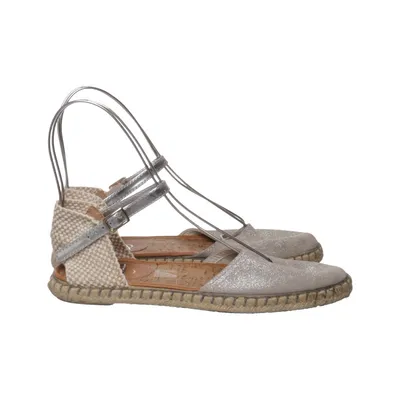 Espadrillos (Silverfärgad, Beige) från Mia & Jo Skinn