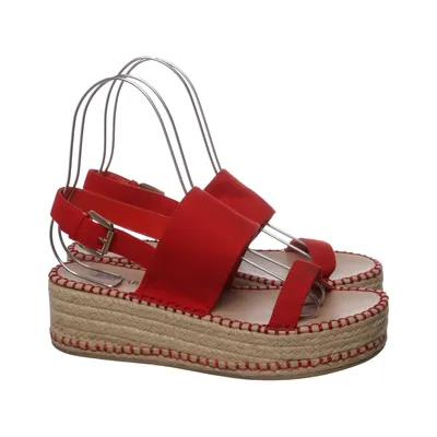 Kilklackar (Röd, Beige) från JustFab