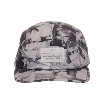 Cap (Black, White) from A.W.P. by WeSC Polyester