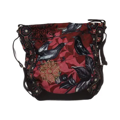 Sac à bandoulière (Marron, Rouge, Multicolore) de Desigual Polyuréthane